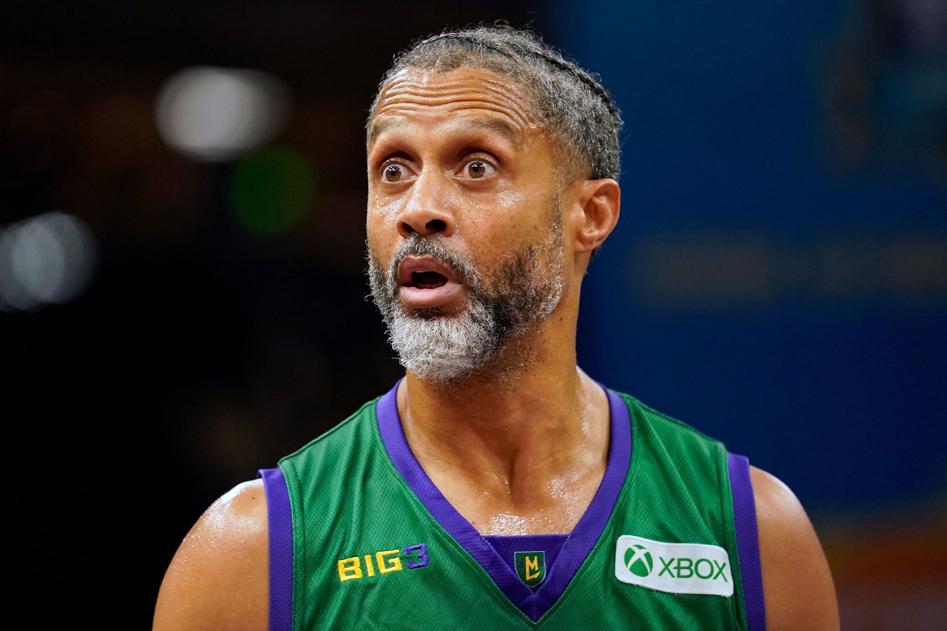 Mahmoud Abdul-Rauf aka Chris Jackson at the BIG3 - Week Five